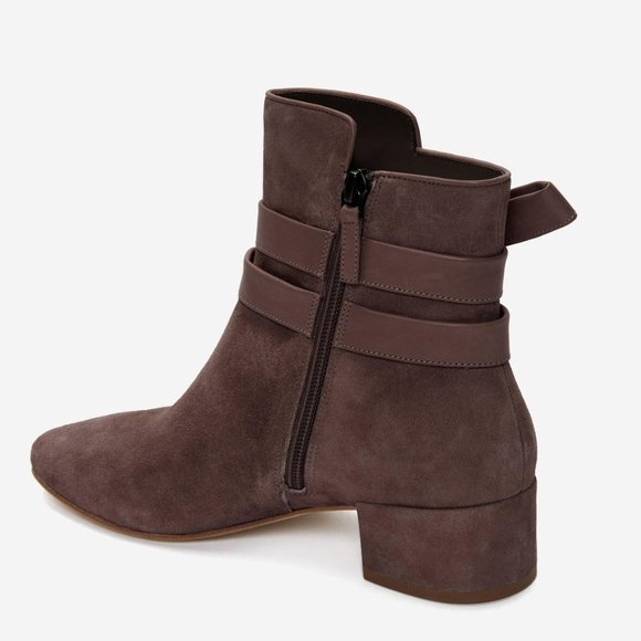 Etienne Aigner Suede Ankle Boot - Picture 3 of 10